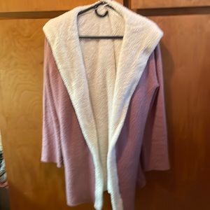 Plush fleece lined sweater